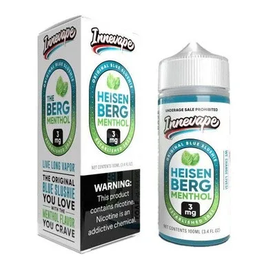 Heisenberg Menthol - 3mg - Innevape E-Liquids - 100mL