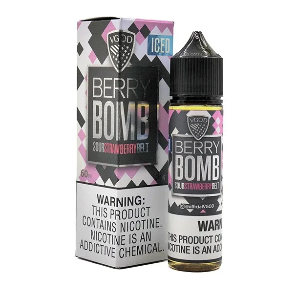 Iced Berry Bomb - VGOD E-Liquid - 60ml - 3mg