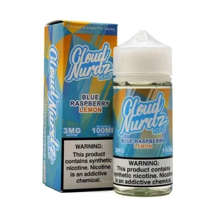 ICED Blue Raspberry Lemon - 3mg - Cloud Nurdz - 100mL