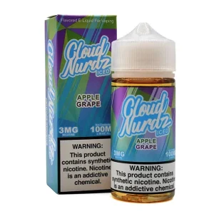 ICED Grape Apple - 3mg - Cloud Nurdz - 100mL