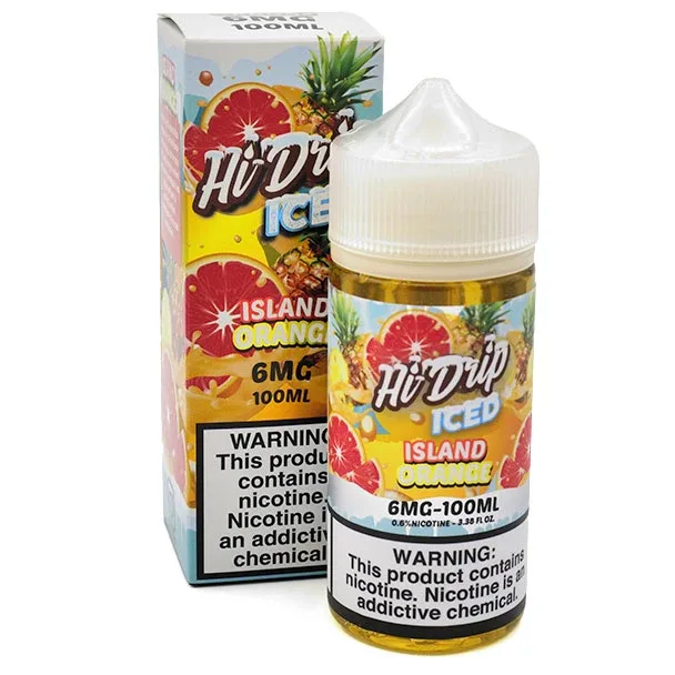 ICED Island Orange - 6mg - Hi-Drip - 100mL