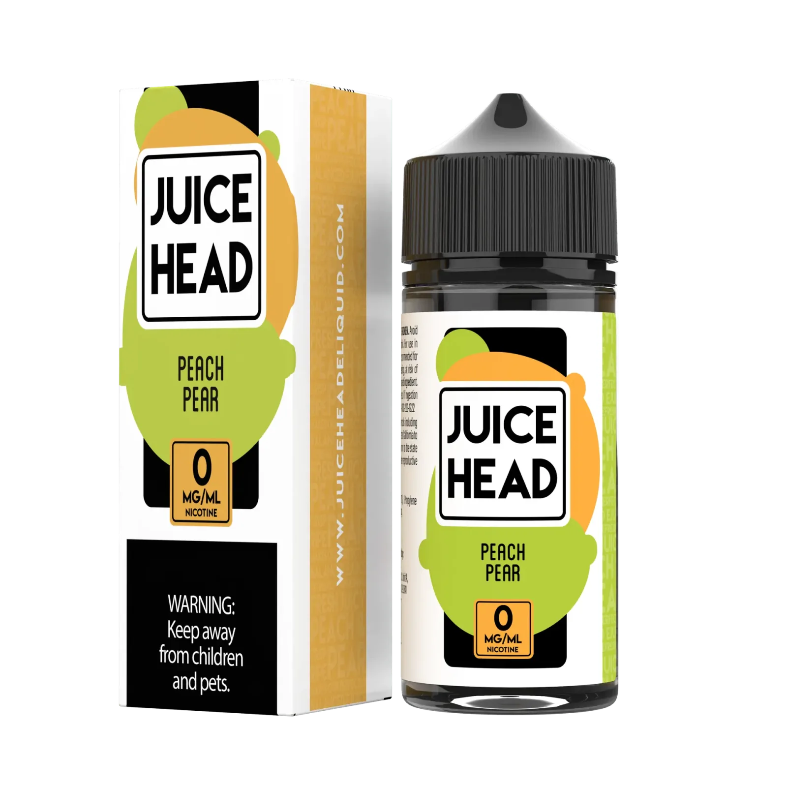 Juice Head – Peach Pear – 100ML E-Liquid