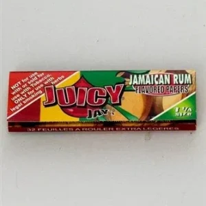Juicy Jay's 1 1/4 Jamaican Rum flavoured papers
