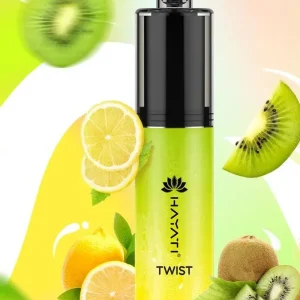 Kiwi Lemon Hayati Twist 5000 Puffs Vape Bar