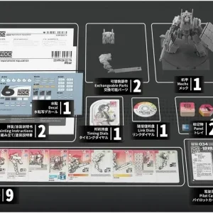 Kotobukiya Ember Obsidian Protocol RDL Plastic Model Kit Set