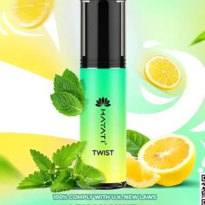 Lemon Mint Hayati Twist 5000 Puffs Disposable Vape