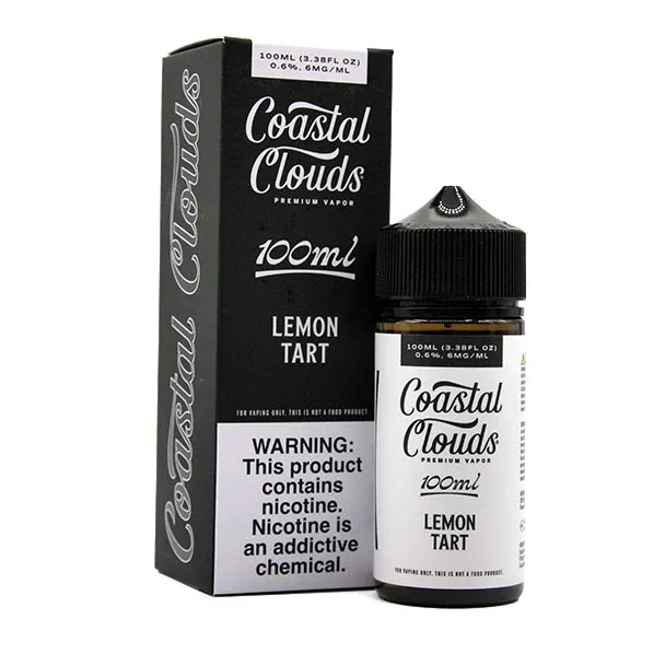 Lemon Tart - Coastal Clouds Co. - 100mL - 6mg