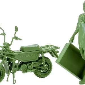 Max Factory Honda MOTRA Green 1/20 Scale Plastic Model Kit