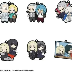 MegaHouse Rubber Mascot Sakamoto Days Vol. 2 Box of 6 Anime Toy