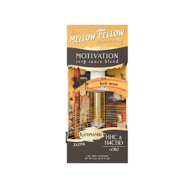 Mellow Fellow Motivation Kali Mist Sativa 2gram Cartridge