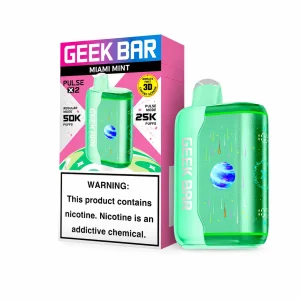 Miami Mint Geek Bar Pulse X2 50K