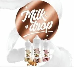 MILK DROP E LIQUIDS 100ML Shortfill Vape Juice