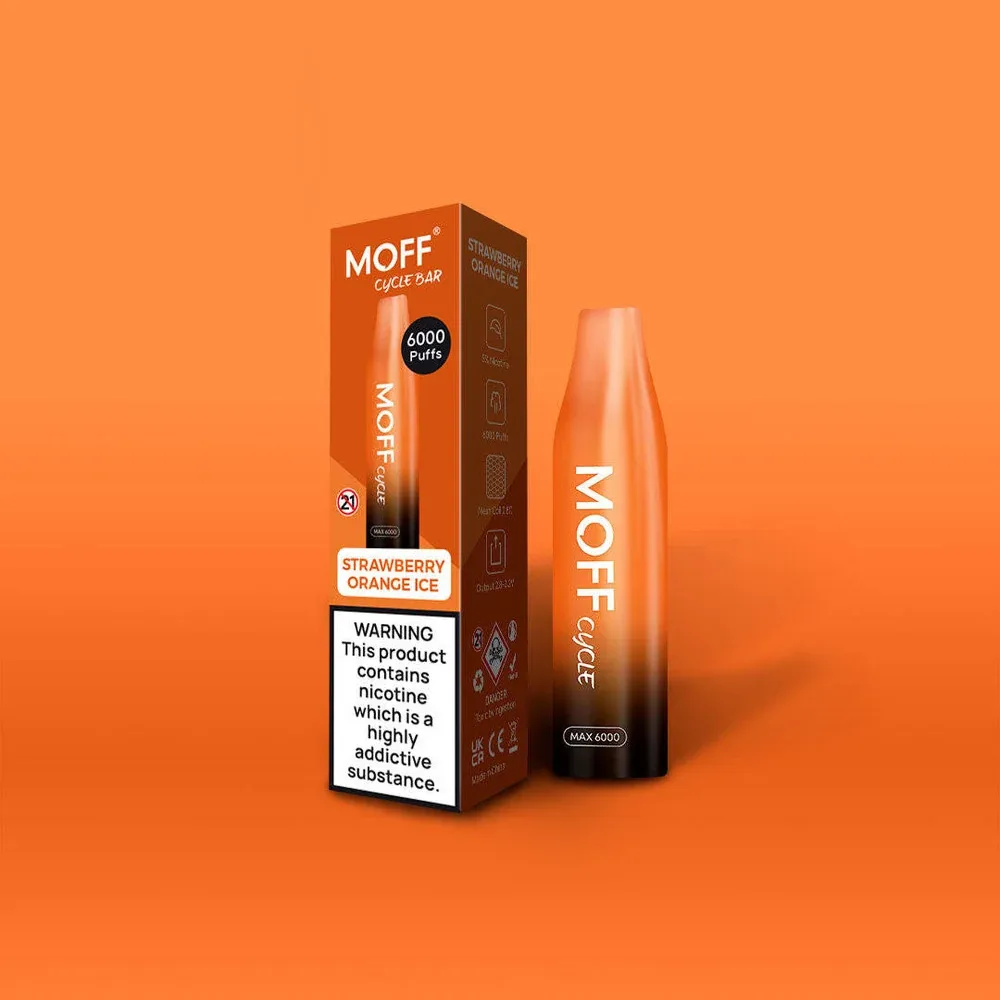 MOFF CYCLE BAR DISPOSABLE 6000 puffs (INCLUDED SMART BATTERY DEVICE) - Image 2