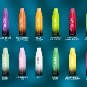 MOFF CYCLE BAR DISPOSABLE 6000 puffs (INCLUDED SMART BATTERY DEVICE)