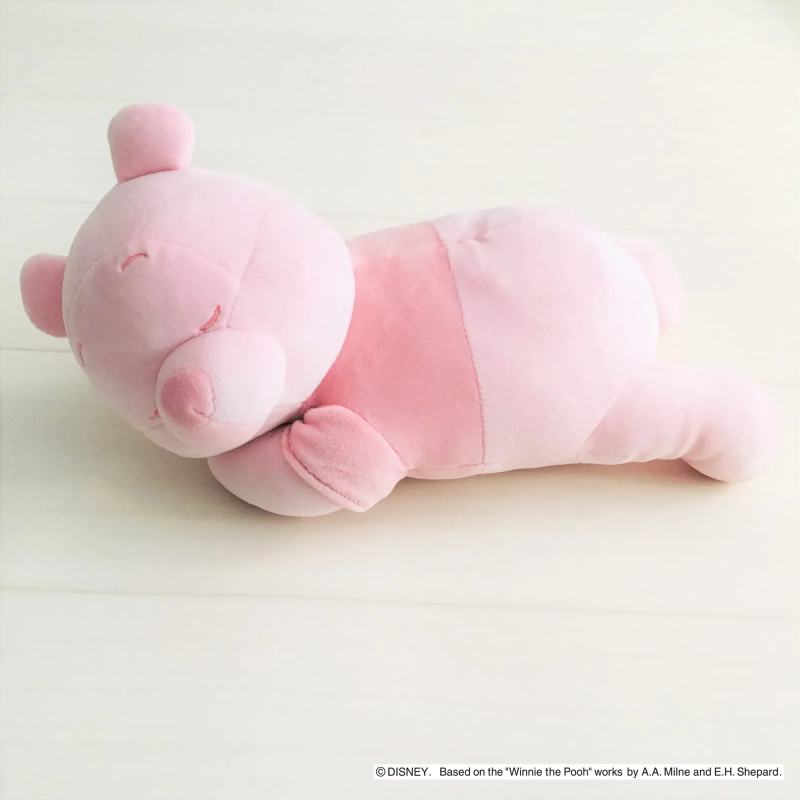 Moripilo Disney Winnie the Pooh Body Pillow 30cm Pastel Pink Plush Cushion - Image 2