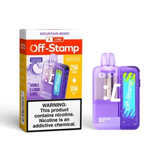 Mountain Berry Off Stamp X Cube Crystal Disposable Kit