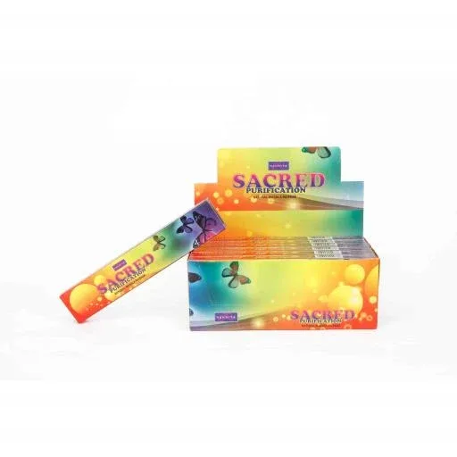 Nandita - Sacred Purification Incense Natural & Organic Hand-rolled Masala Incense Sticks 15g