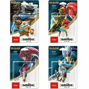 Nintendo Amiibo Breath Of The Wild The Legend Of Zelda Series Set Of 4