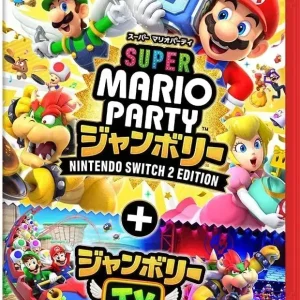 Nintendo Super Mario Party Jamboree Switch 2 Edition Game Bundle