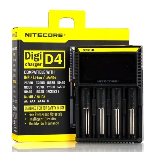 Nitecore D4 4-Bay Battery Charger