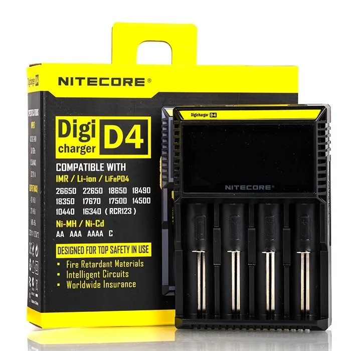 Nitecore D4 4-Bay Battery Charger