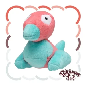 Official Pokemon Porygon Plush Fit Series Stuffed Toy