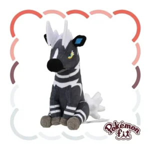 Official Pokemon Zebstrika Plush Toy - Soft Stuffed Animal Figure