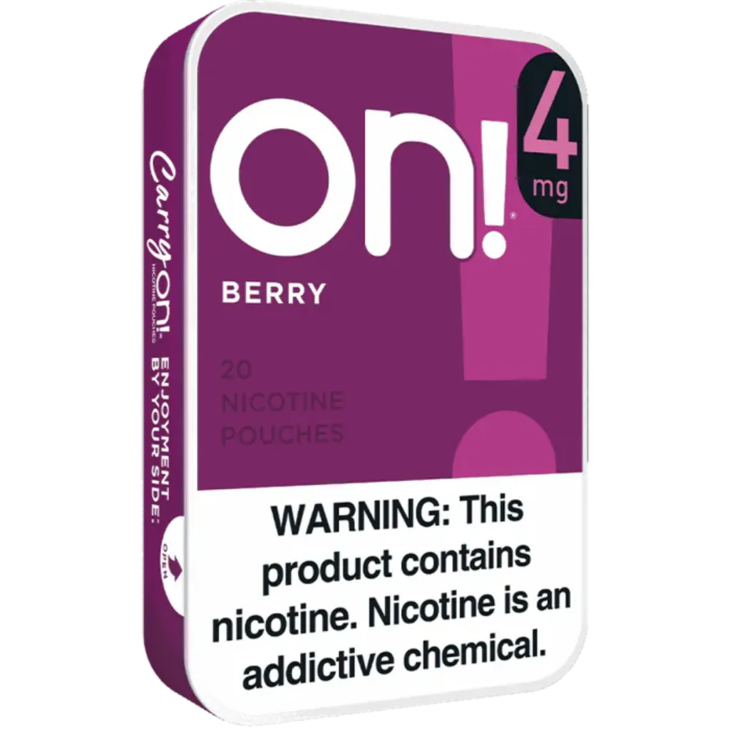 ON! Berry Nicotine Pouches (5 Pack)