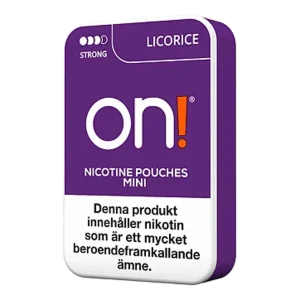 ON! Licorice Nicotine Pouches (5 Pack)