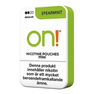 ON! Spearmint Nicotine Pouches (5 Pack)