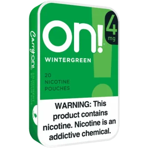 ON! Wintergreen Nicotine Pouches (5 Pack)