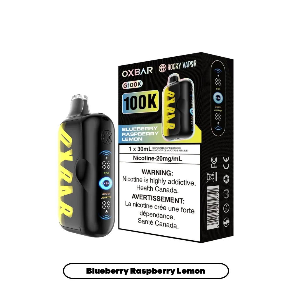 OXBAR G100K Disposable Vape 30mL - Image 2