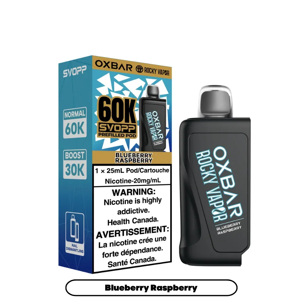OxBar X Rocky Vapor - Svopp 60k | Vape Cloud Canada - Image 2