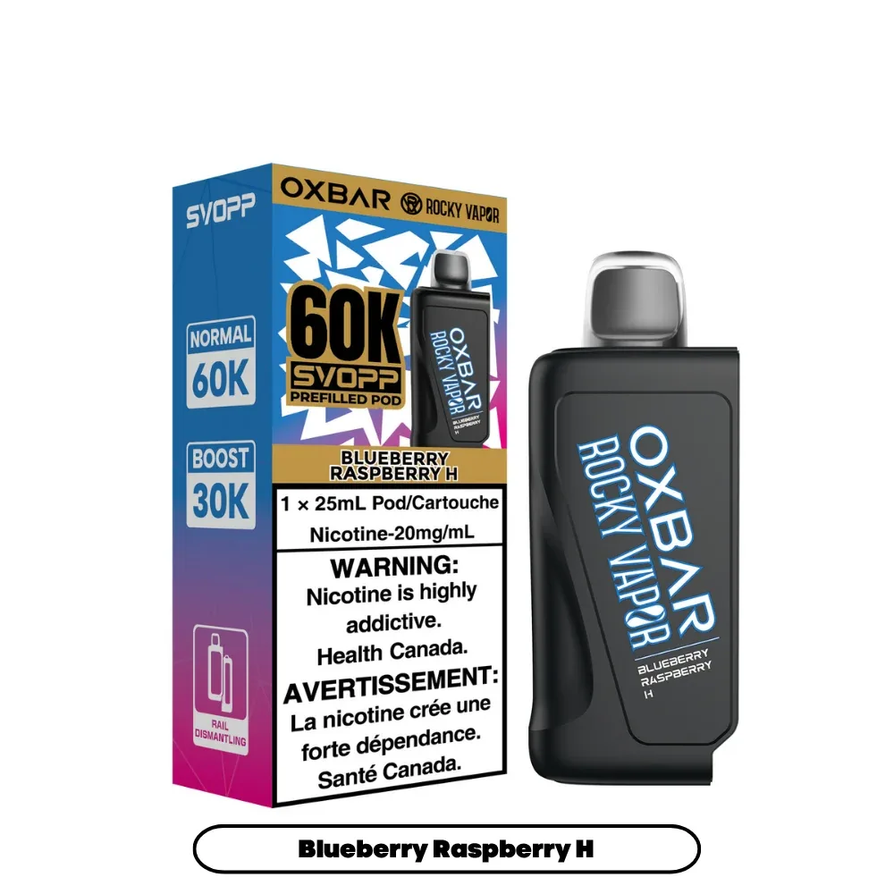 OxBar X Rocky Vapor - Svopp 60k | Vape Cloud Canada