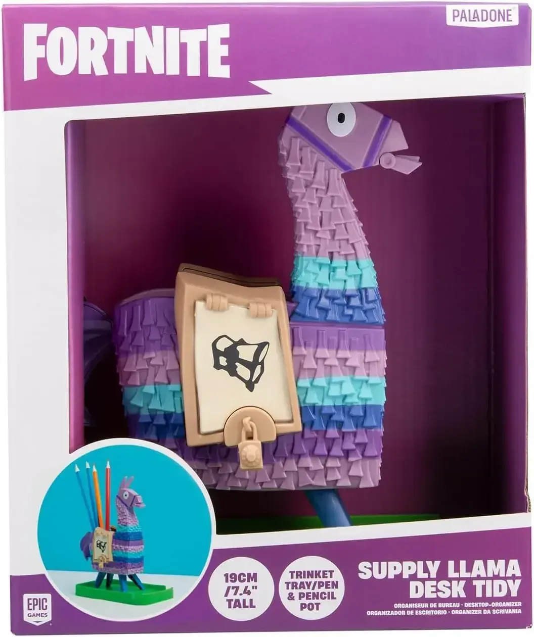 Paladone Fortnite Desktop Supply Llama Desk Organizer 18 cm Tall