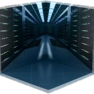 PLM Dioramansion 200 Server Room ABS UV Printed Figure 200mm