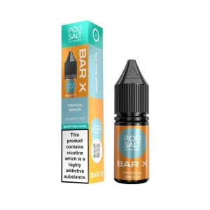 Pod Salt Bar X Tropical Breeze Nic Salt E-Liquid