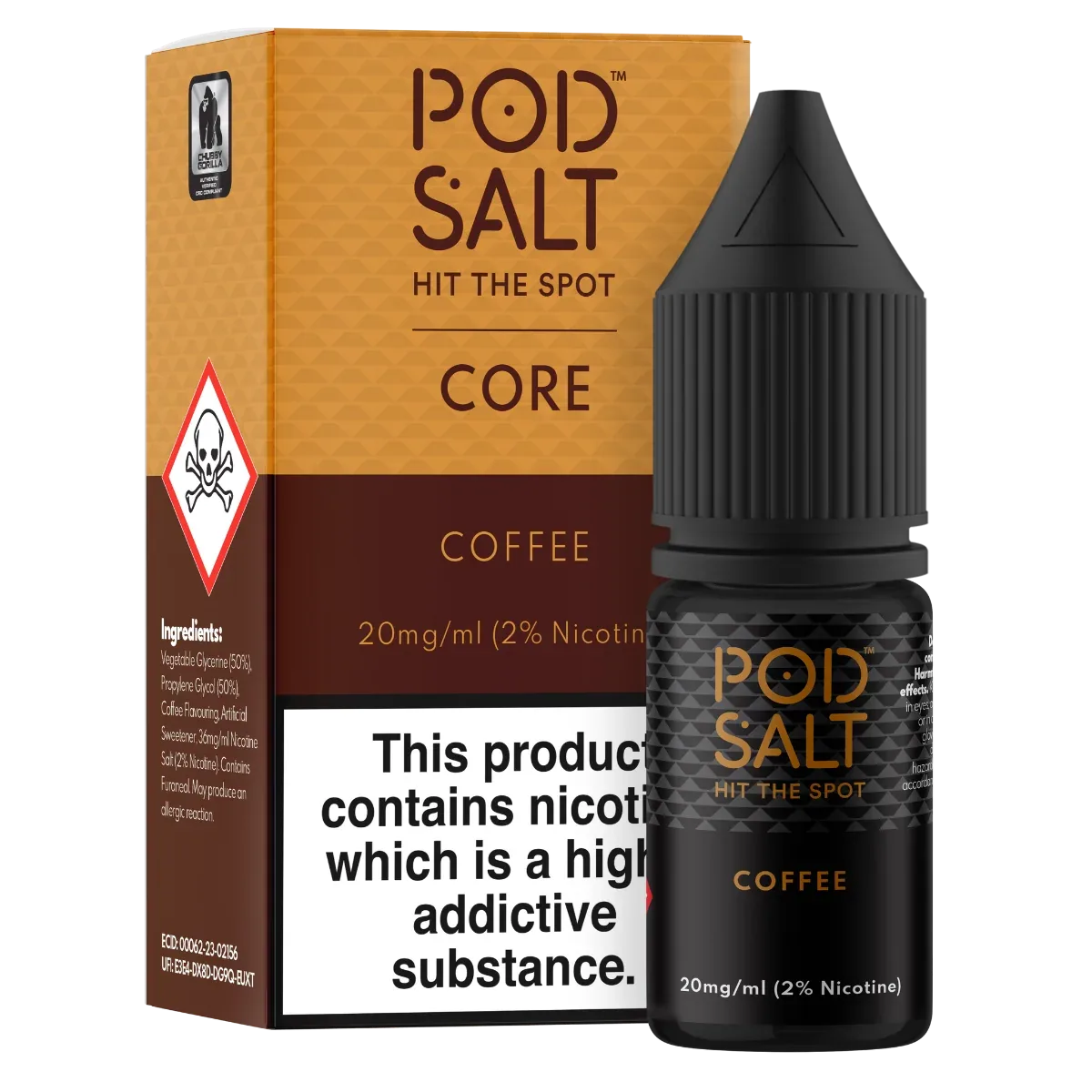 Pod Salt Core Coffee 10ml Nicotine Salt E-Liquid