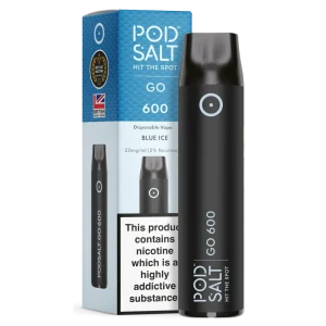 Pod Salt GO 600 Blue Ice Disposable Device