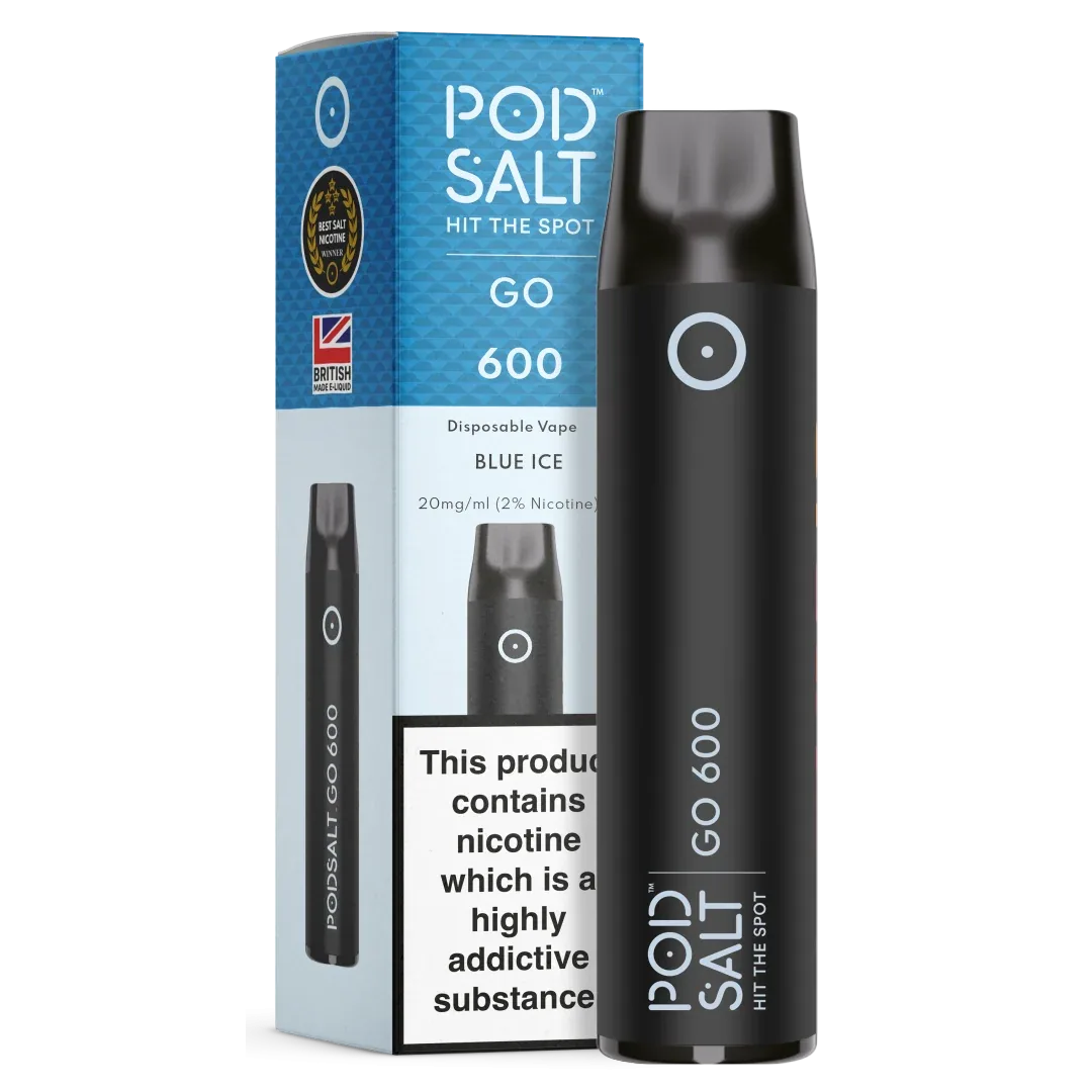 Pod Salt GO 600 Blue Ice Disposable Device