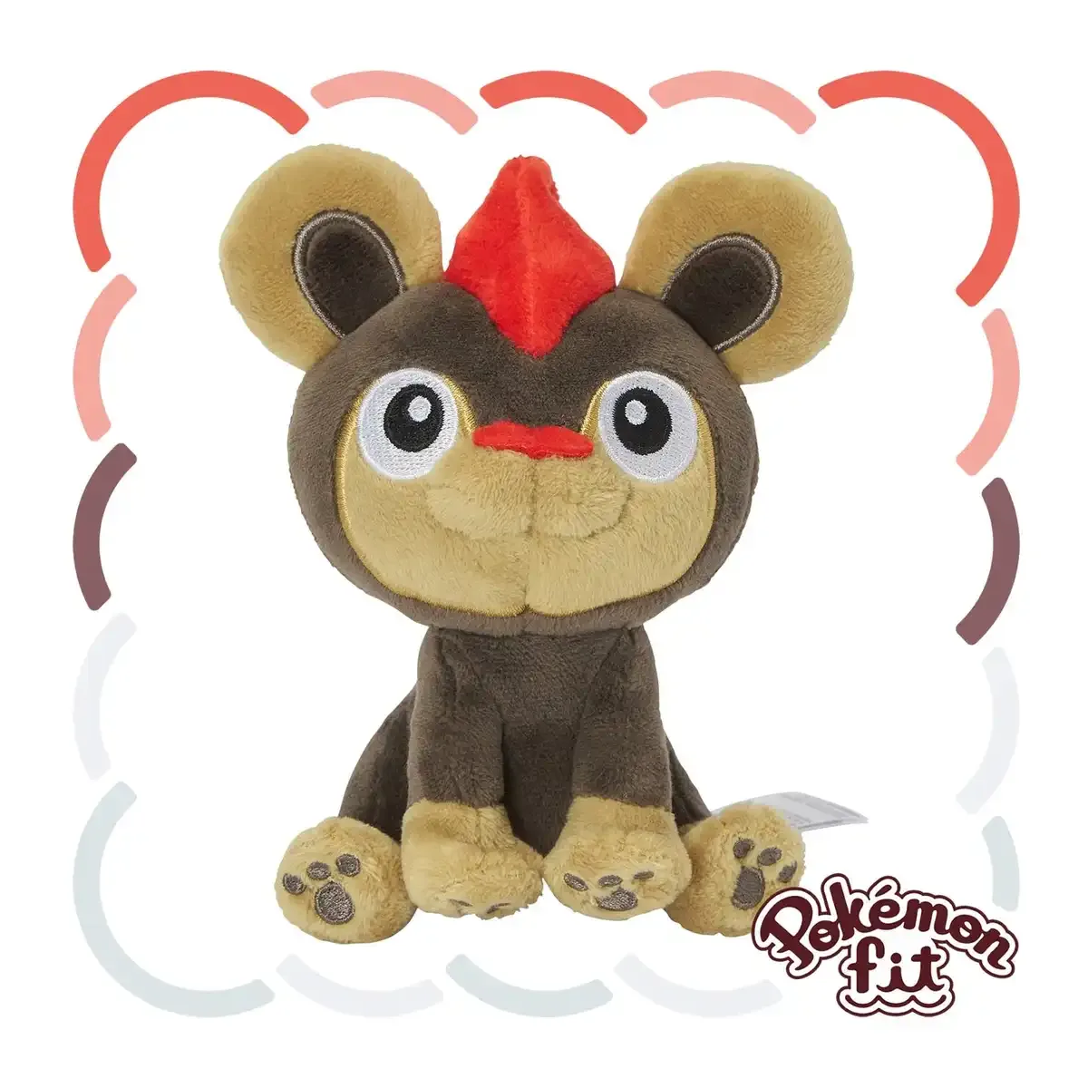 Pokemon Center 6-inch Plush Toy Pokemon Fit Shishiko Lion Cub