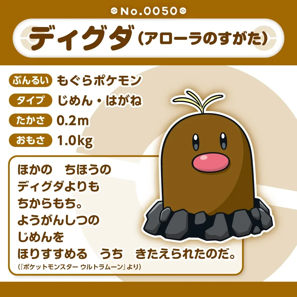 Pokemon Fit Alolan Diglett Plush Toy - Best Pokemon Collectible - Image 2