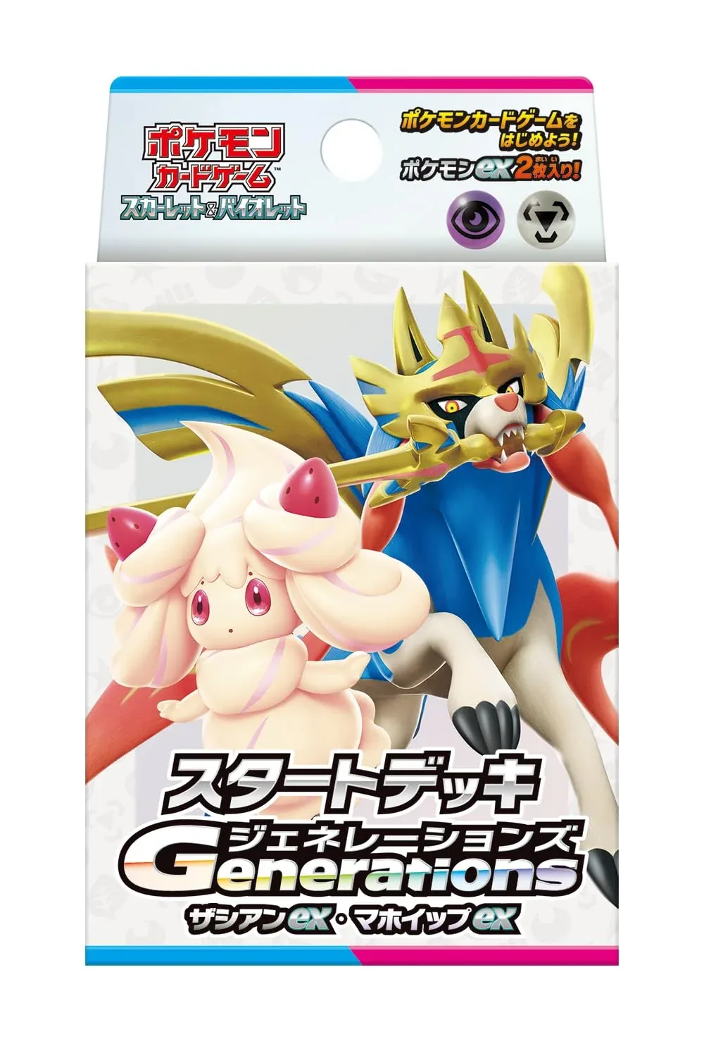 Pokemon Generations Zacian Ex & Alcremie Ex Starter Deck TCG Japan