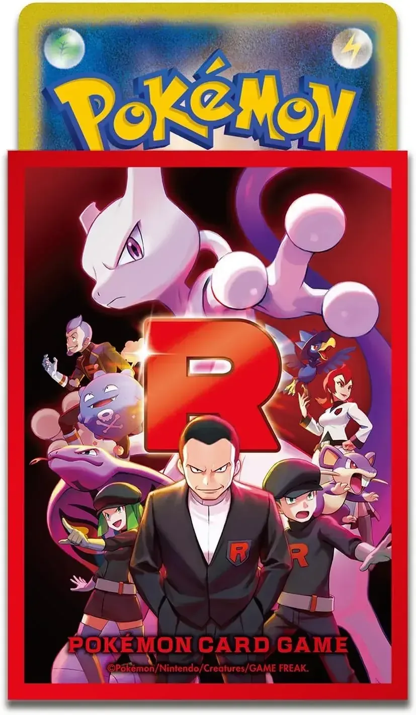 Pokemon Trading Card Game Team Rocket Glory Deck Sleeves 64 Count - Image 2