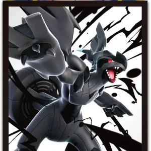 Pokemon Zekrom Trading Card Game Deck Sleeves 64-Pack Black Set
