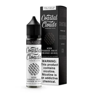 Coastal Clouds ICED Passion Fruit Orange Guava 60ml Vape Juice