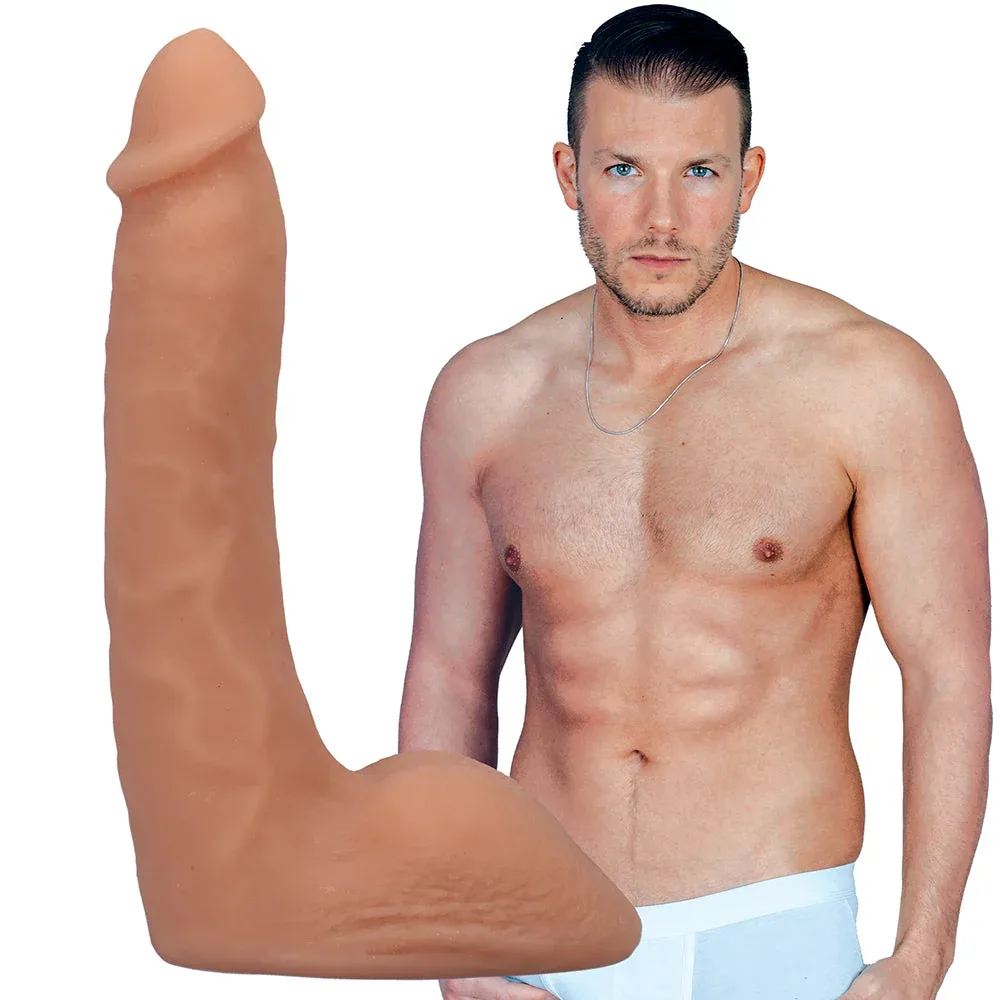 Signature Cocks Codey Steele ULTRASKYN Cock with Removable Vac-U-Lock Suction Cup 8in Vanilla - Image 2