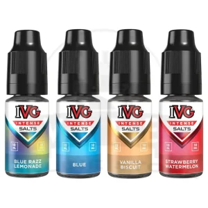 IVG Intense 10ml Nic Salts £1.19 | 32 Flavours UK
