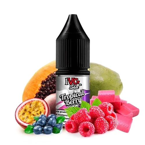 Tropical Berry Chew Nic Salt E‑Liquid 10ml – IVG