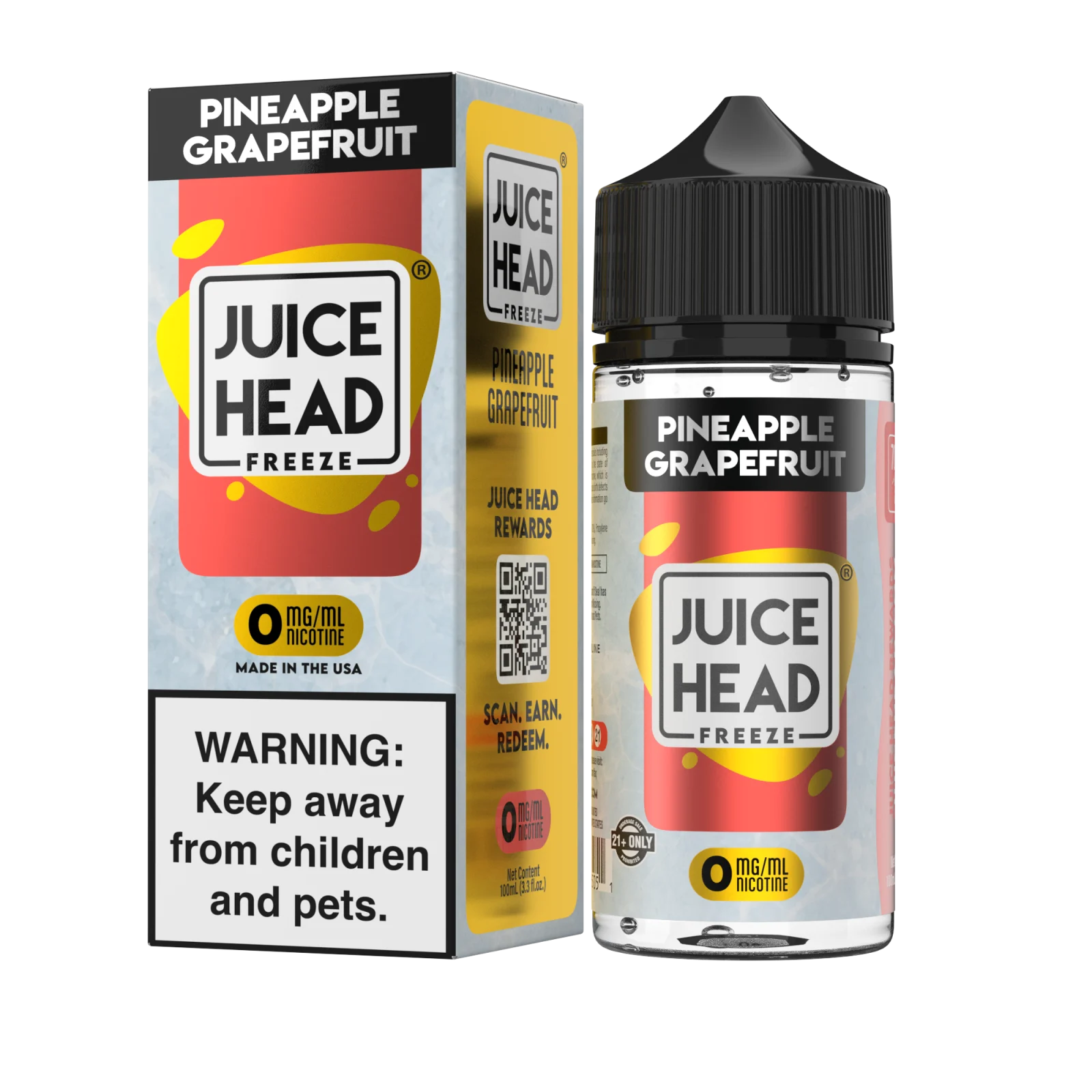 Juice Head Freeze Pineapple Grapefruit eJuice